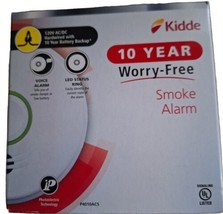 Kidde 10YR Battery Backup Worry-Free Wireless Smoke Alarm Hardwired Voice Alarm - £16.99 GBP