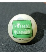 Vintage Central Vermont Railroad Marble 1&quot; Glass Marble - £10.09 GBP