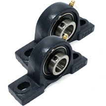 2 pieces 7/8&quot; Pillow Block Bearing with House Solid Base UCP205-14 New - £17.46 GBP