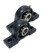 2 pieces 7/8&quot; Pillow Block Bearing with House Solid Base UCP205-14 New - $32.05 CAD