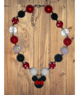NEW Girls Minnie Mouse Bubblegum Necklace - $152.40 MXN