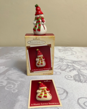 Hallmark Keepsake Christmas Ornament &quot;A Happy Little Snowman&quot; - £11.66 GBP
