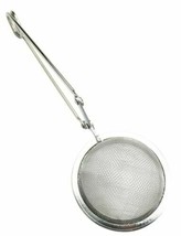 Dishwasher &amp; Food Safe Stainless Steel Tea Leaves Infuser Round Filter Strainer - £8.69 GBP