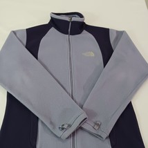 The North Face Women's Large Black/Blue Long Sleeve Full-Zip Fleece Lined Jacket image 13