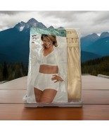Vintage JCP UNDERSCORE Womens Sz 7 L Nylon Briefs 3 Pack Sealed Naturals - $25.88