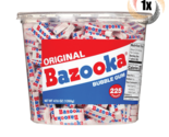 1x Tub Bazooka Original Throwback Comic Inside Bubble Gum | 225 Pieces |... - $30.70