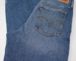 Levi&#39;s Women&#39;s Blue Jeans W32 x L27 Super High Rise Ribcage Straight Ank... - $37.50