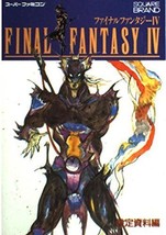 Final Fantasy IV 4 illustration art book / SNES - £18.28 GBP