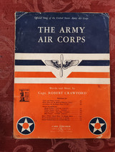 RARE Sheet Music The Army Air Corps Robert Crawford 1939 - £12.90 GBP