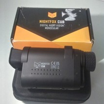 Nightfox Cub Digital Night Vision Monocular USB Rechargeable Compact - £98.62 GBP