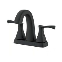 Open Box Glacier Bay Calandine Matte Black Bathroom Faucet 2-Handle Drai... - $1,102.23 MXN