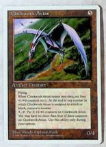 Clockwork Avian - 4th Series - 1995 - Magic The Gathering - $1.49