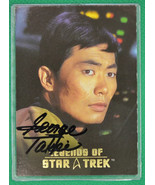 Sulu 2004 Legends of Star Trek Hand Signed L4 Autographed Trading Card - $1,144.71 MXN