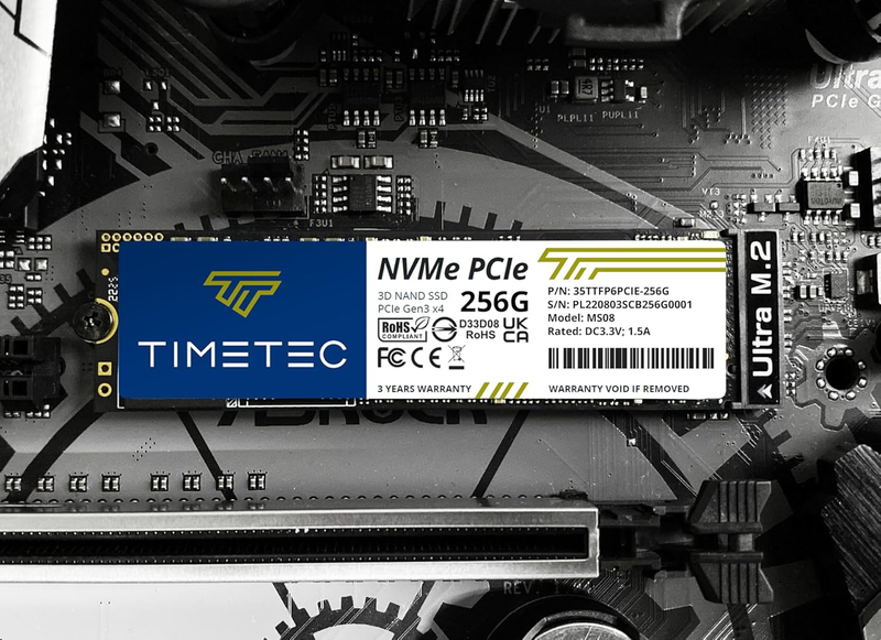 256GB SSD Nvme Pcie Gen3X4 8Gb/S M.2 2280 3D NAND TLC 150TBW High Perfo Item image 3