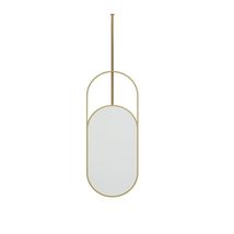 Modern LED Oval Wall Mirror with Magnifying Feature and Stainless Steel Frame - £1,344.42 GBP