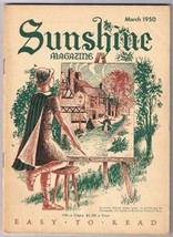 Vintage Sunshine Magazine March 1950 Feel Good Easy To Read - £3.09 GBP