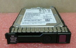 870757-B21 HP 600GB 12G SAS 15K rpm 2.5" SFF Smart Carrier Hard Drive 870794-001 - $276.44