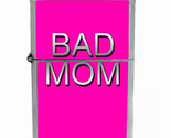 Bad Mom Rs1 Flip Top Dual Torch Lighter Wind Resistant - £13.25 GBP