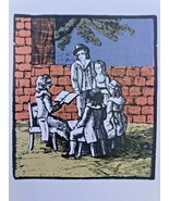Vintage Gummed Bookplates Colonial Pilgrim Era Theme Qty 14 - $4.05 CAD
