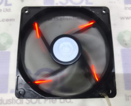 Cooler Master A12025-20RB-3BN-F1 Red LED Cooling Fan 0.37A 12V DC - £80.24 GBP