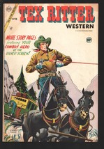 Tex Ritter Western #26 1954-Dick Giordano cover &amp; story art-Stan Campbell art... - £73.09 GBP