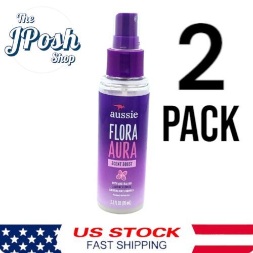 2 Aussie FLORA AURA Hair Scent Boost with Australian Jasmine Flower 3.2 Fl Oz. - $24.74
