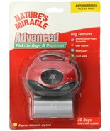 Nature&#39;s Miracle Adv Oval Red Dispnser/Bags for Pets (308177) - £11.78 GBP