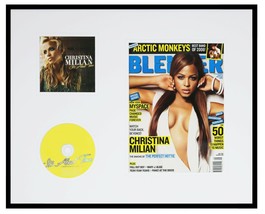 Christina Milian 16x20 Framed ORIGINAL 2006 Blender Magazine Cover &amp; CD ... - $79.19