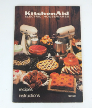 Vintage 1970s KitchenAid Electric Housewares Recipes &amp; Instructions Book... - $148.14 MXN