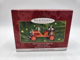 Hallmark Keepsake Christmas Ornament 1924 Toledo Fire Engine #6 - £3.54 GBP