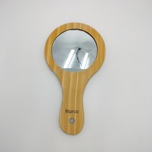 Rtprca Personal compact mirrors Portable Hand Held Mirror with Wooden Ha... - $209.24 MXN