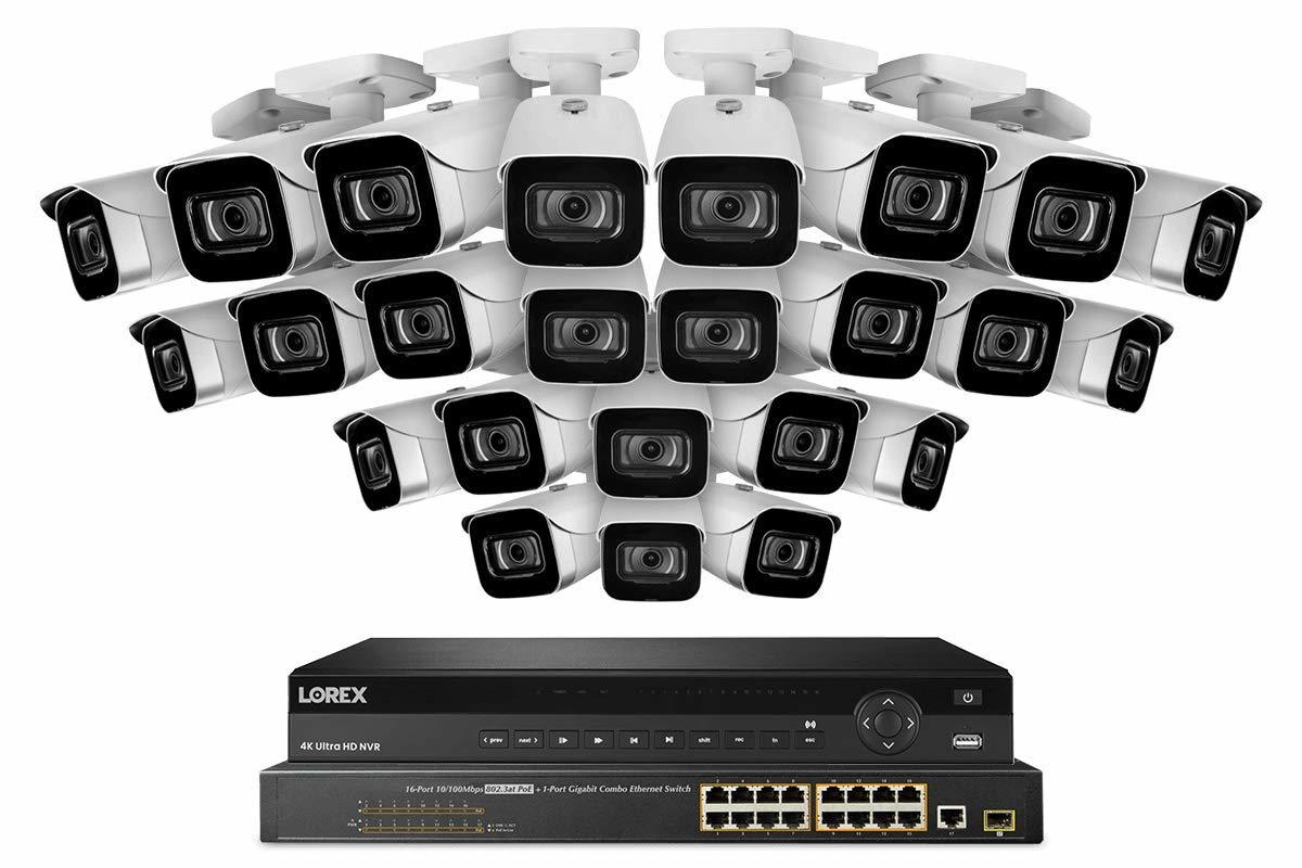 Primary image for Lorex NC4K8-3224WB 32 Channel 4K Surveillance System with N882A38B 8TB 4K Fusion