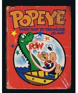 Popeye Ghost Trip to Treasure Island Vintage 1973 Whitman Big Little Book   - £15.63 GBP