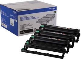 Genuine Brother Dr221Cl Drum Unit, 15,000-Page Yield, Color, Seamless - £132.16 GBP