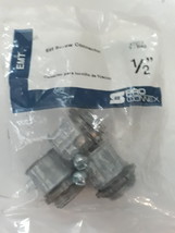 Sigma ProConnex 1/2-in Die Cast Zinc Set Screw Connector Conduit Fittings (3-Pac - £5.01 GBP