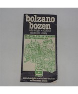 Vintage Bolzano Italie Street Carte 1970&#39;s - £25.92 GBP