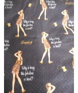 Simplicity Fabric exclusive for Joann vintage lady Quilt Craft 2 7/8 yar... - $36.00