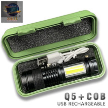 Rechargeable portable LED flashlight Water resistant | In Spain - £9.44 GBP
