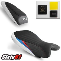 BMW S1000RR Seat Covers with Gel 2019-2023 Luimoto Motorsports White Black Red - £271.99 GBP