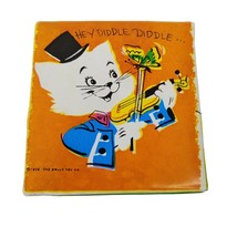1976 Puffy Bath Book Bedtime Prayer Now I Lay &amp; Hey Diddle Baby The Dolly Toy Co - £7.78 GBP
