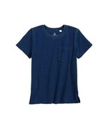 AG Adriano Goldschmied Boy&#39;s Pigment T-Shirt Pocket Tee Slate Indigo Cot... - £48.03 GBP