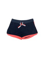 Sol Angeles loop terry dolphin shorts in Indigo - $59.00