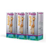 Argivit Focus 3 boxes Kid Syrups  Containing L-Arginine,Phosphatid - $106.28
