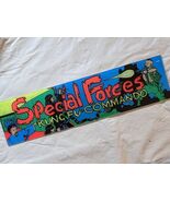 Forces Spéciales Kung Fu Commando Arcade Armoire Marquee Drapeau Origina... - $1,837.91 MXN