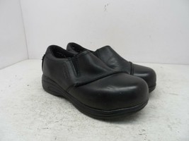 DAKOTA Women&#39;s Quad Comfort JStep ATCP Anti-Slip Slip-On Work Shoe Black Size 6M - £17.07 GBP