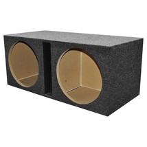 Qpower 2 Hole 15&quot; Vented Woofer Box with 1&quot; MDF face - $174.67
