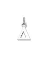 Authentic 925 Sterling Silver Greek Alphabet Letter Women Bracelet Charm... - €21,40 EUR