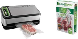 FoodSaver V4840 2-in-1 Vacuum Sealer Machine | Silver &amp; 11&quot; x 16&#39;  - $453.35