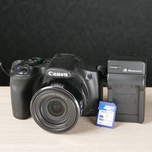 Canon Power Shot SX530 Hs 50X Zoom 16MP Digital Camera *Tested* W 2GB Sd - £87.96 GBP