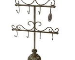 Midwest-CBK Antiqued Brillant Silver Jewerly Display Stand 650172 - $34.77